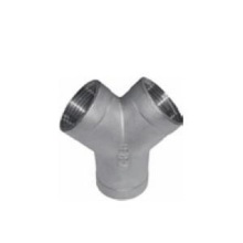 Lost Wax Precision Casting Tee Pipe Fittings