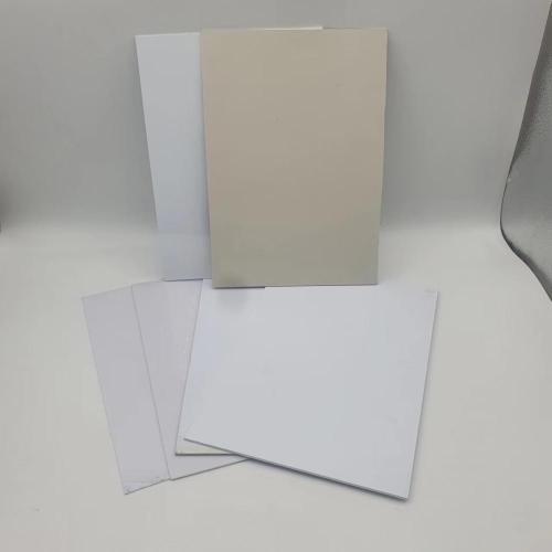 Opaque smooth anti-static PVC sheet