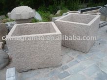 garden stone flower pot