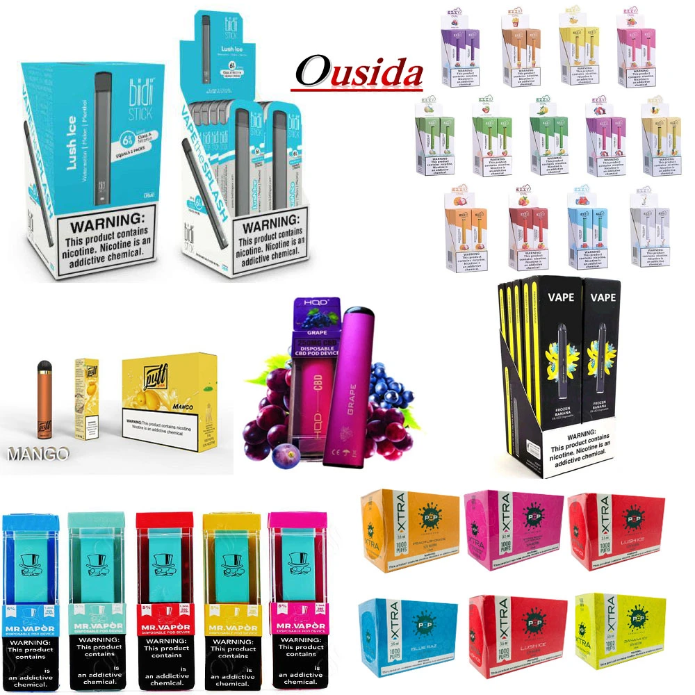 Hot-Selling Item1500puffs 5ml Puff Xtra of E Cigarette Disposable Vape Puff Xtra