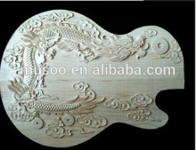 UNFINISHED PROJECT ELECTRIC GUITAR BUILDER WITH DRAGON BODY(K46)