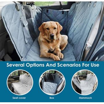 Cubierta de asiento trasero de perro para coches