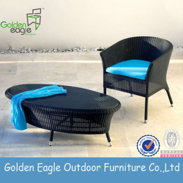 Outdoor PE Rattan Furniture Tables And Chair