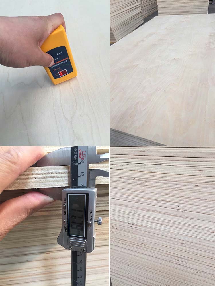 China factory 18mm laser cutting plywood sheets with pine core birch face back