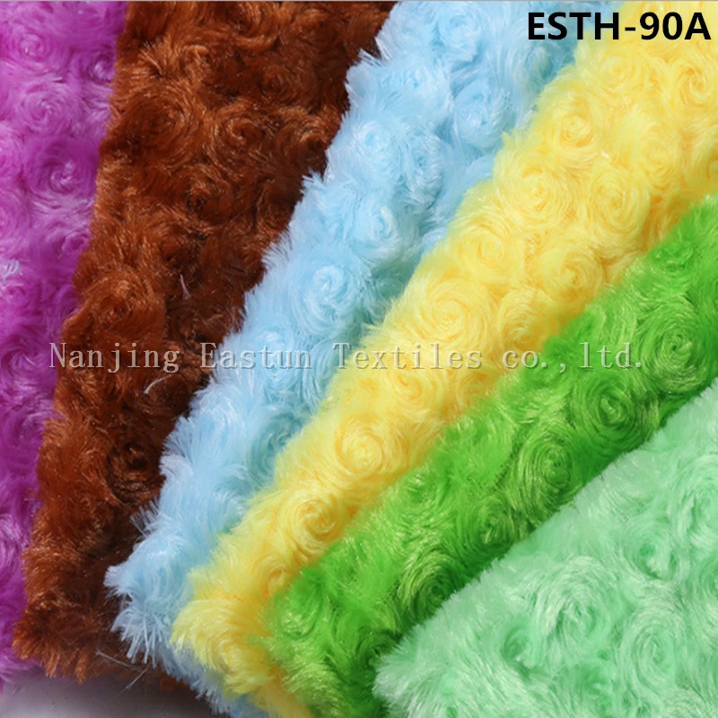 PV Plush/ Polyboa / Tricot Velboa / Warp Knit Boa Esth-52A