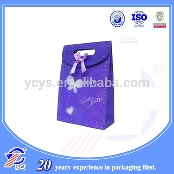 Wedding decorative paper bag for paper gift bag