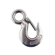 Cargo Hook with Latch Eye Hoist Hook
