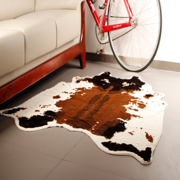 Cow skin carpet Cowhide rug Animal fur rug Faux fur rug