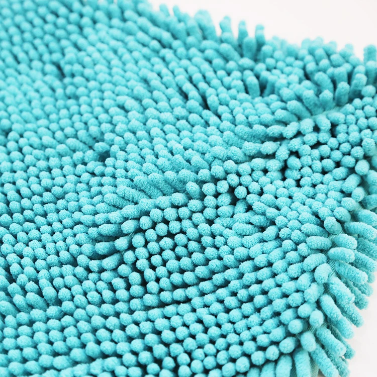 Pet Supply Chenille Fabric Absorbency Pet Bathing Towel Pets Towel