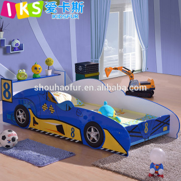 Blue Night Racer Car Bed, Blue Racing Car Bed, MDF Car Bed