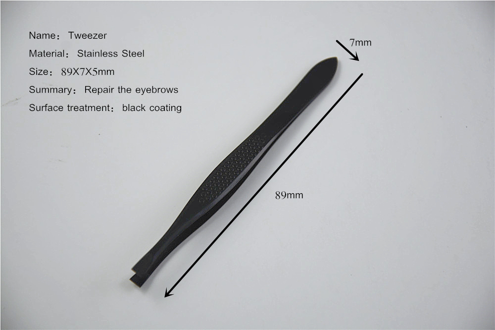 Pinzas negras Black Tweezer