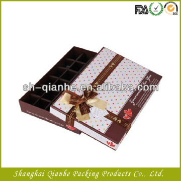 candy paper box / food grade candy packaging box, box with lid