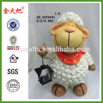 Promotional Custom Solar sheep statue for sale