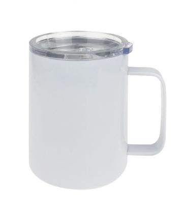 400mL Steel Vacuum Mug With Lid