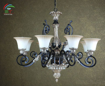 antique iron chandelier lighting