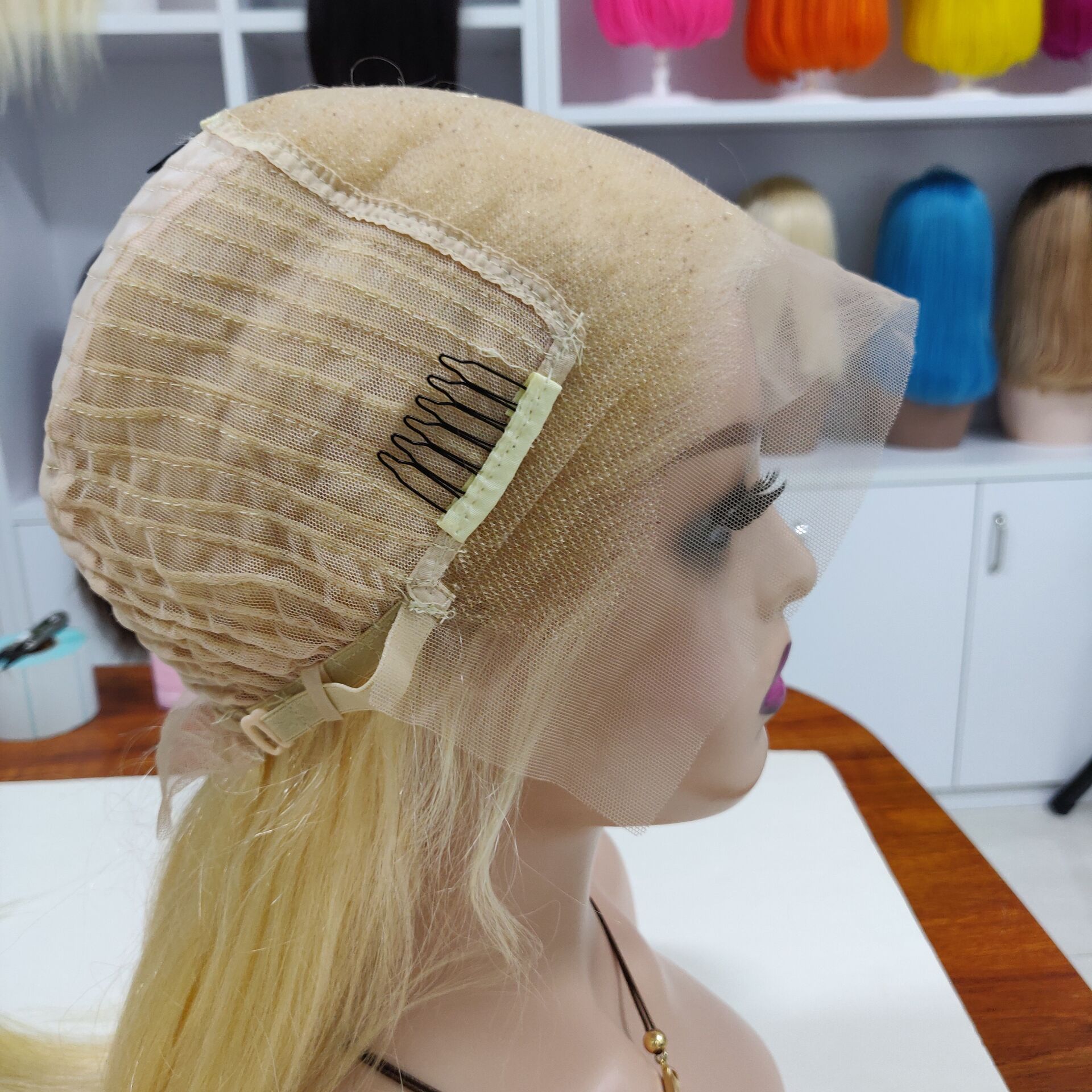 613 Color Straight Human Hair Lace Front Wigs Pre Plucked Peruvian Virgin Hair Glueless Lace Wig with Baby Hair