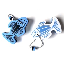 Custom Fish Shape Eva Keychains with Logo Printing