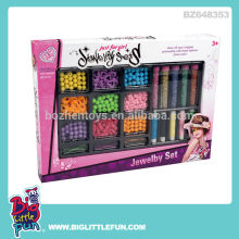 Girls diy toy string beads toy jewelry set toy