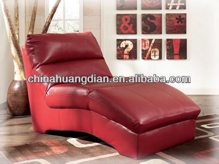 HDL1547 chaise lounge designs leather floor sofa