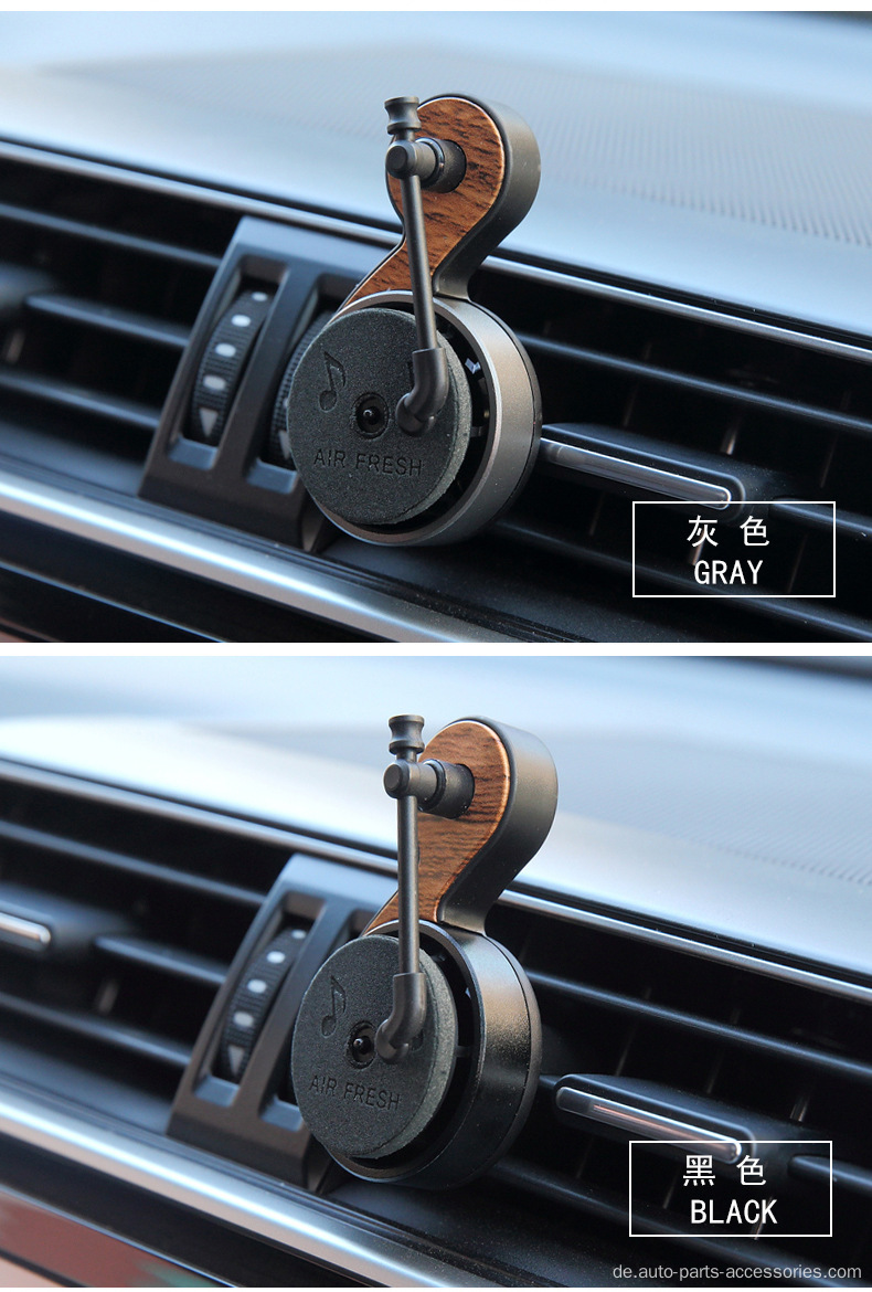 Rekordspieler Phonograph Lufterfrischerauto Customized Clips