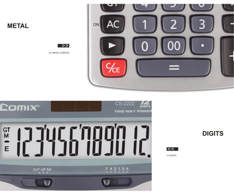 dual power 12 digits Calculator Manufacturer