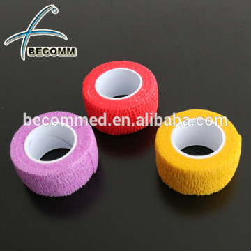Self adhesive elastic bandage non-woven colored elastic bandage