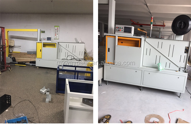 High performance fully auto side seal strapping machine/pallet strapping machine