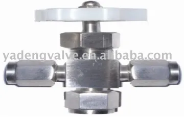 Pneumatic stop valve