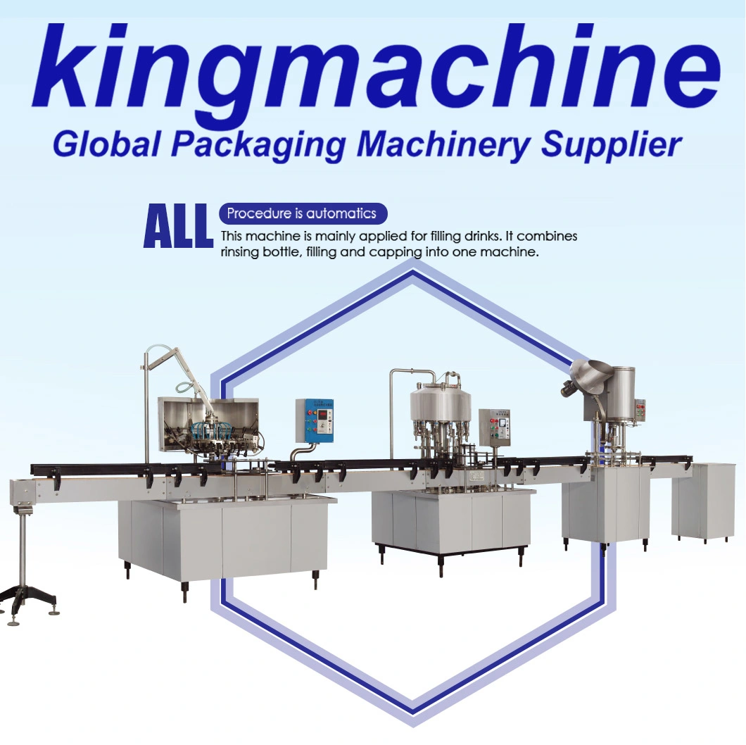 Small Capacity Linear Type Drinking Water Filling Machine
