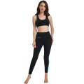 Legging in neoprene yoga flessibile da donna della pelle marina