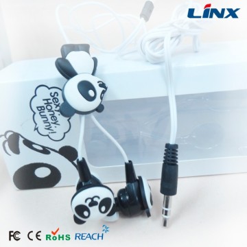 Fones de ouvido que vendem muito bem com fones de ouvido case e Panda