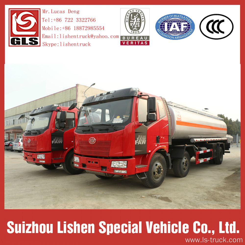 FAW Oil Tanker 20000L 6x2 drive