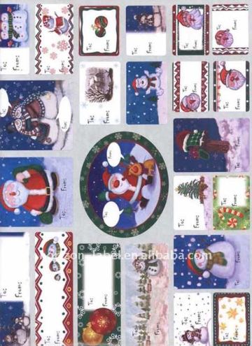 Popular Christmas stickers