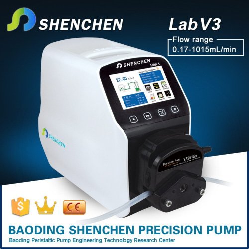 Multi channels coating pump for infusion,knob speed control equipment for coating,automatic flexible hose pump for perfume