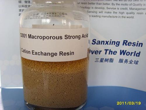 Macroporous Strong Acid Cation Exchange Resin(Anhui Sanxing Resin Technology Co.,LTD)