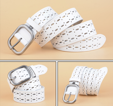 YZDW-0026,cheaper price leisure ladies' fashion genuine leather belt
