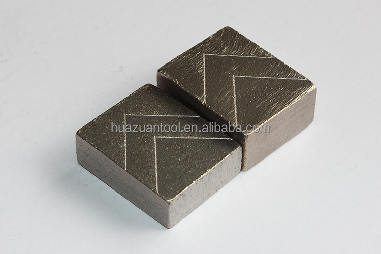 Diamond Tips Granite Cutting Segment For 250mm-2500mm Saw Blade