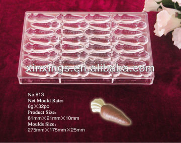 Chocolate mould plastic/chocolate PC mould