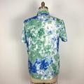 Men Casual Cotton Short Sleeve Dress Shirt