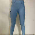 Silicone equestre Jodhpurs Mulheres cavalgando calças