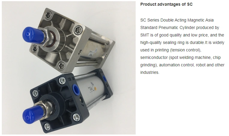 for Automatic Machine Customized Full Stainless Steel Pneumatic Cylinder