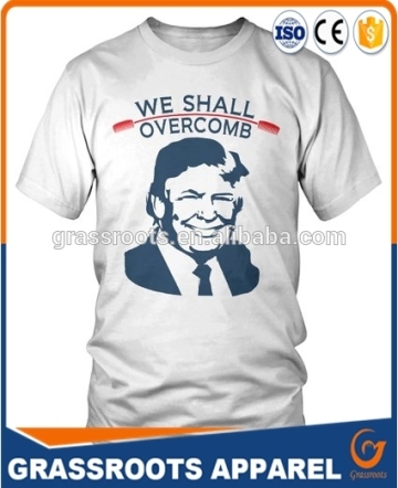 Election campaign t shirt wholesale/custom polyester men election t-shirt