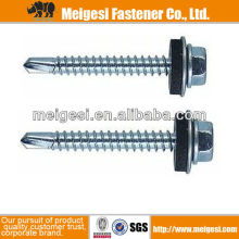 Hex Washer Head Self-Drilling Screw With EPDM