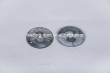 Zinc-coated Steel Shaped Disks / duct installation disk
