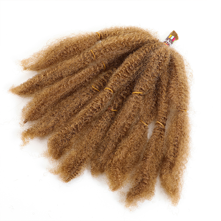 Premium Fiber Tangle Free 100% Synthetic Marley Braid Soft Afro Kinky Hair Bulk