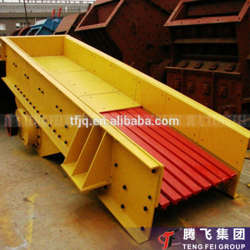 Durable mineral processing mining vibrating feeder