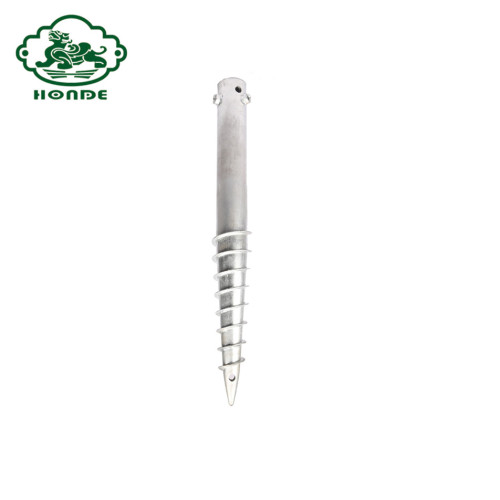 Hot Dipped Galvanized Metal Screw Piles