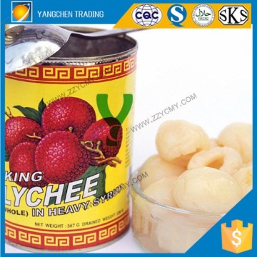 Canned lychee export food for philippine food