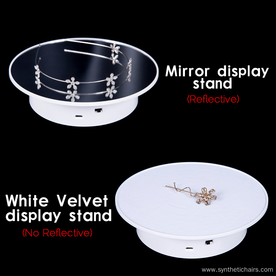 Electric Motorized Rotate Turntable Display Stand For Video