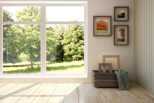 Triple glazed fixed windows passive house windows